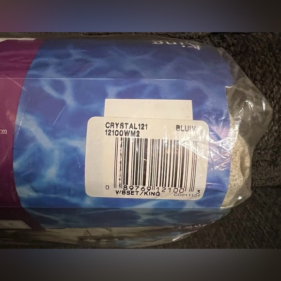 Vintage Sealed Jubilee King Size Crystal Design Waterbed Sheet Set - Picture 6 of 10